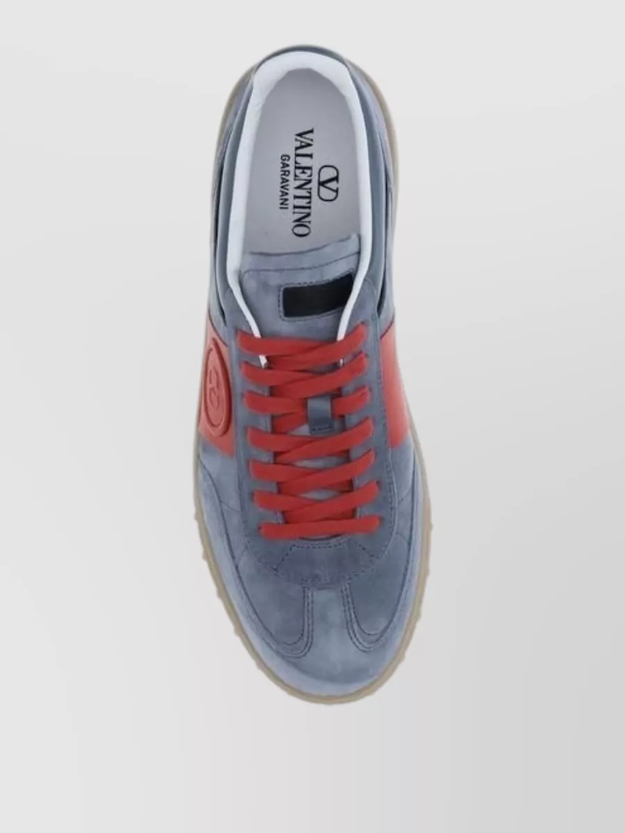 Valentino Garavani Calf Leather Low-Top Sneakers