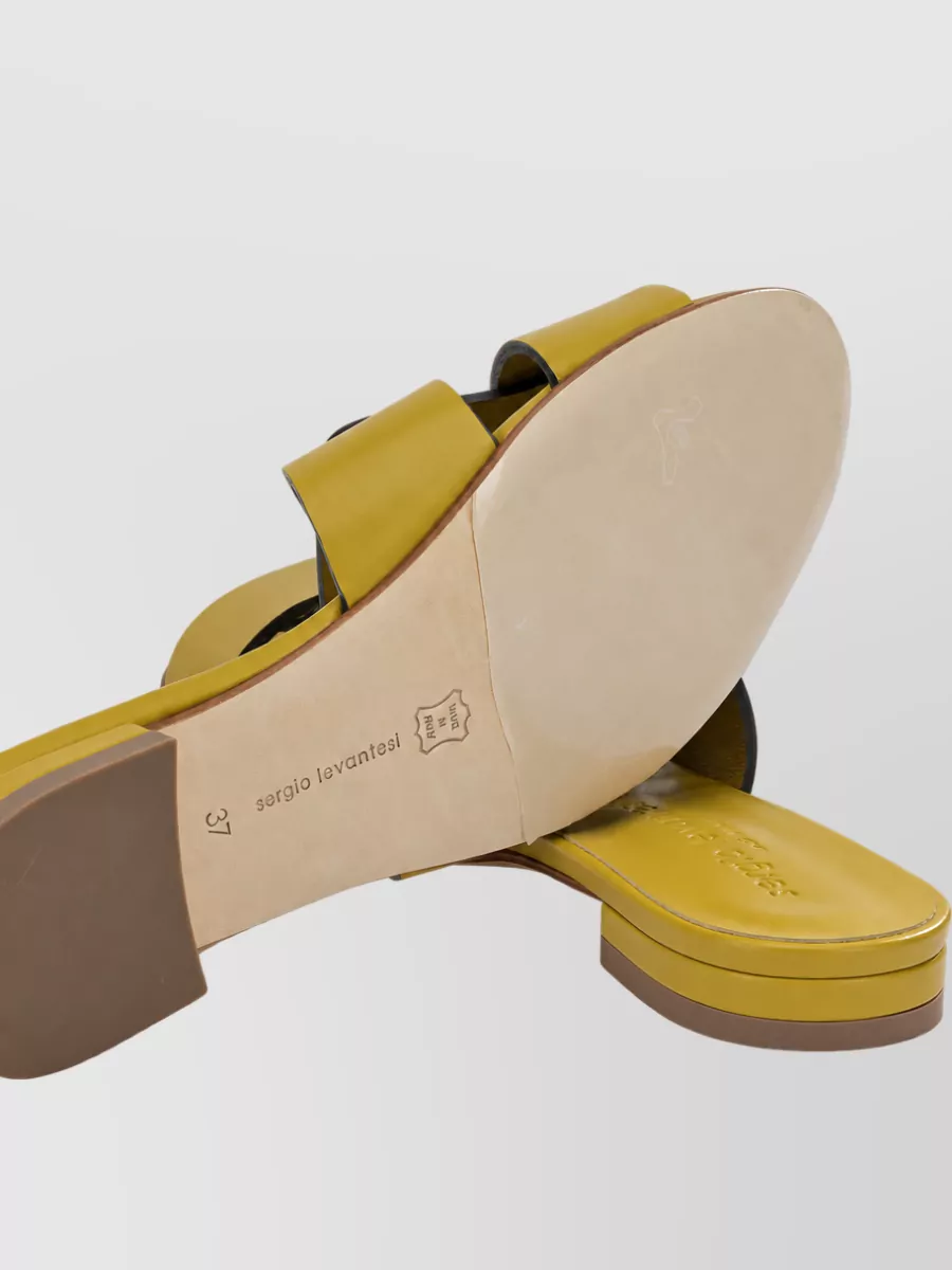 Sergio Levantesi Leather Slides