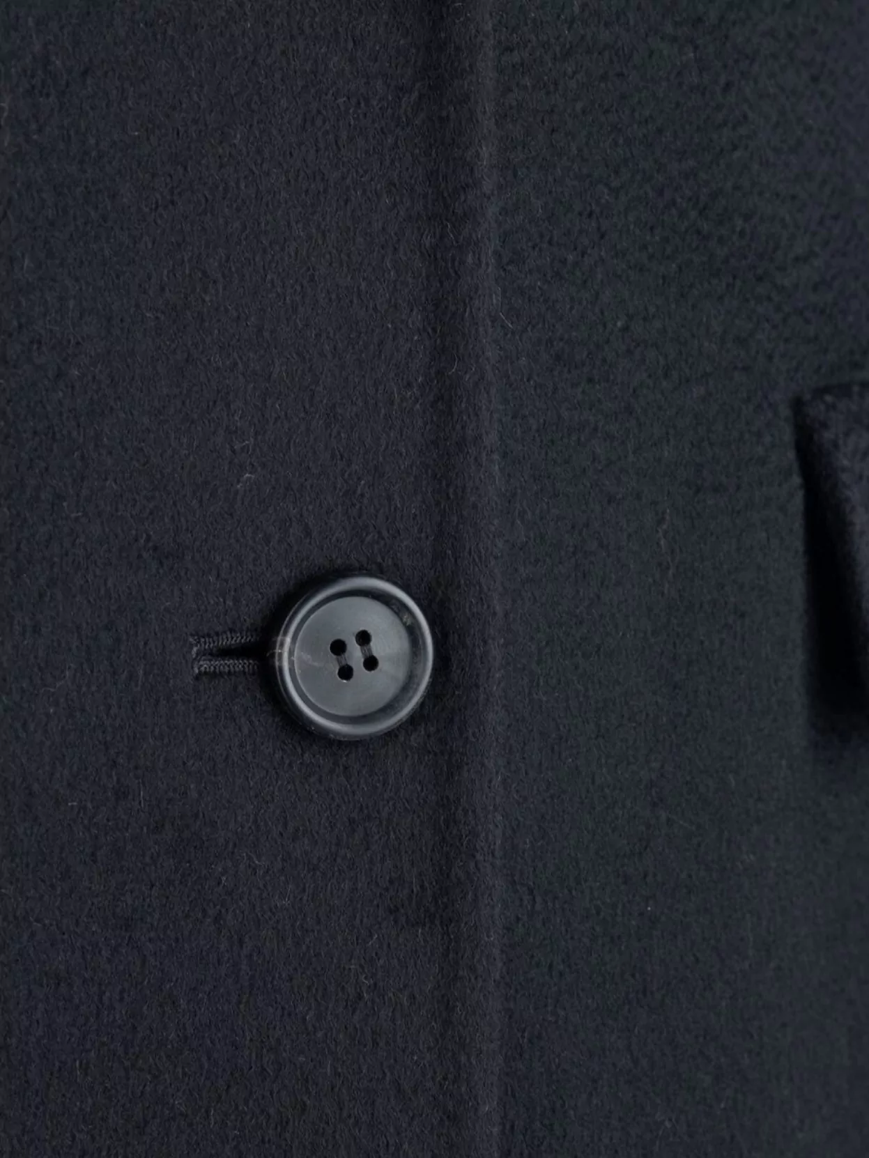 Prada Longline Notched Lapels Front Pockets Coat