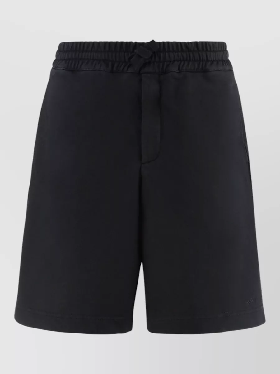 Mc Queen cotton chino shorts