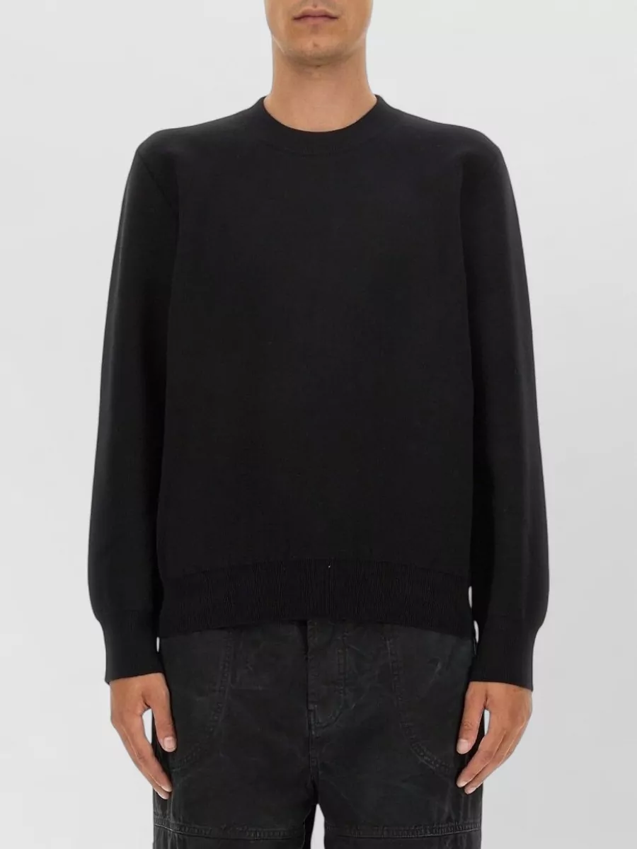 Off-White Cotton Regular-Fit Sweatshirt