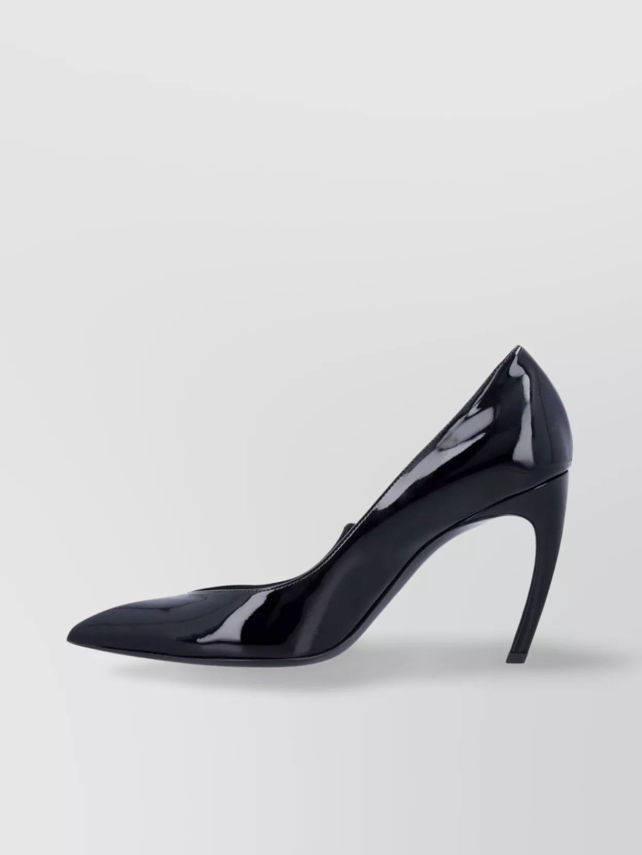 The Attico Glossy Pointed Toe Pump