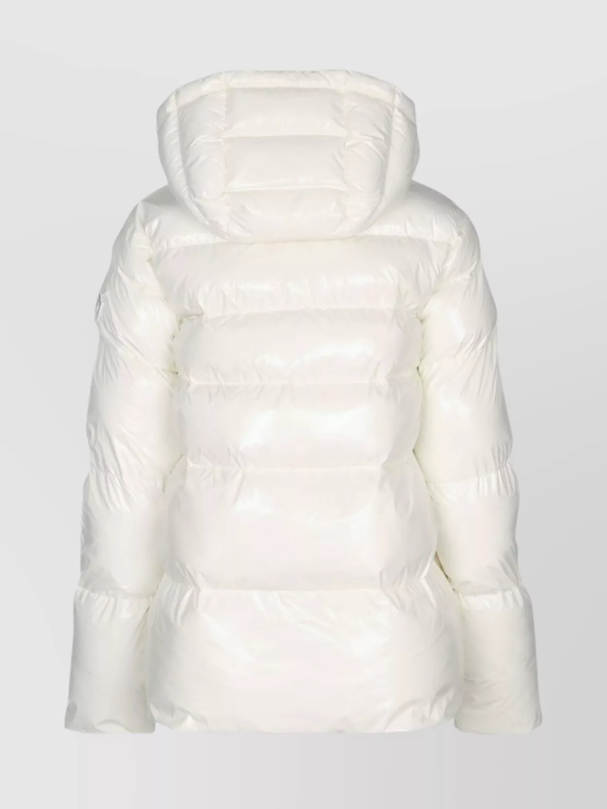 Pinko Quilted Coat Hood Drawstring Detail