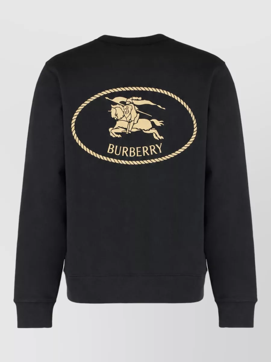 Burberry Cotton Logo-Detail Sweatshirt
