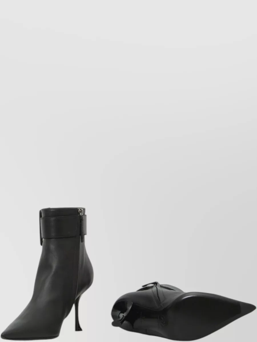 Roger Vivier Leather Ankle Boots
