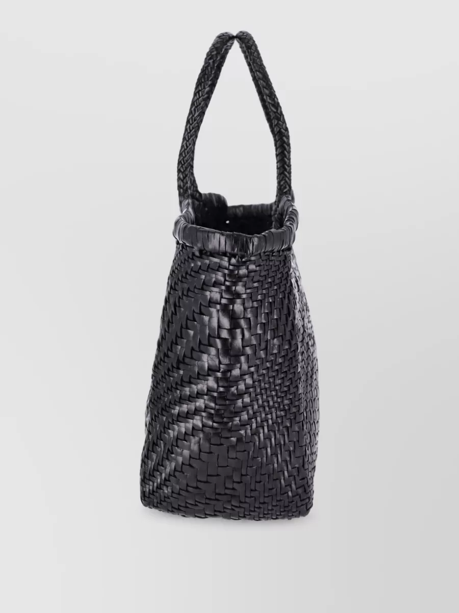 Dragon Diffusion Vintage Mesh Tote Leather Beach Bag