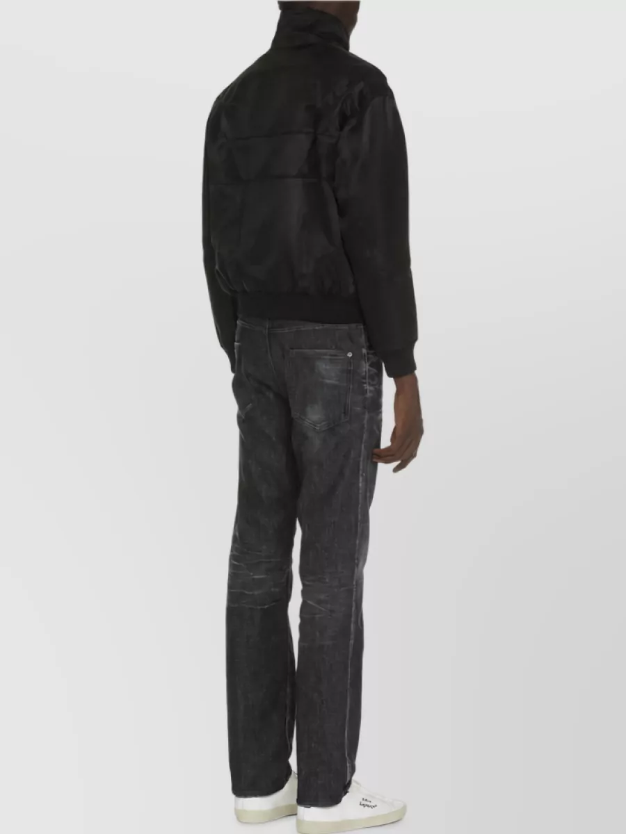 Saint Laurent Silk Bomber Jacket