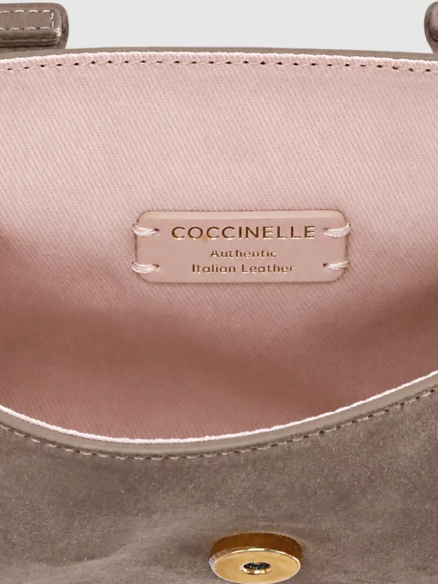 Coccinelle Suede Shoulder Bag