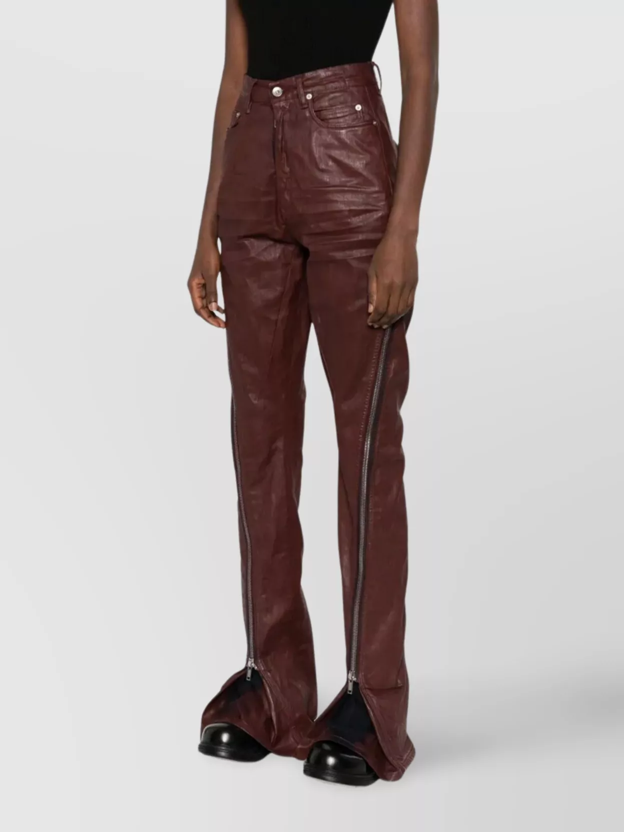 Rick Owens Drkshdw Denim Trousers - Bolan Banana