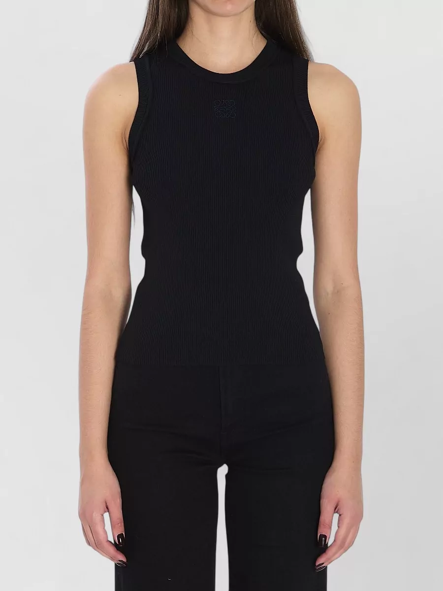 Loewe Fitted Ribbed Tank Top In Multi