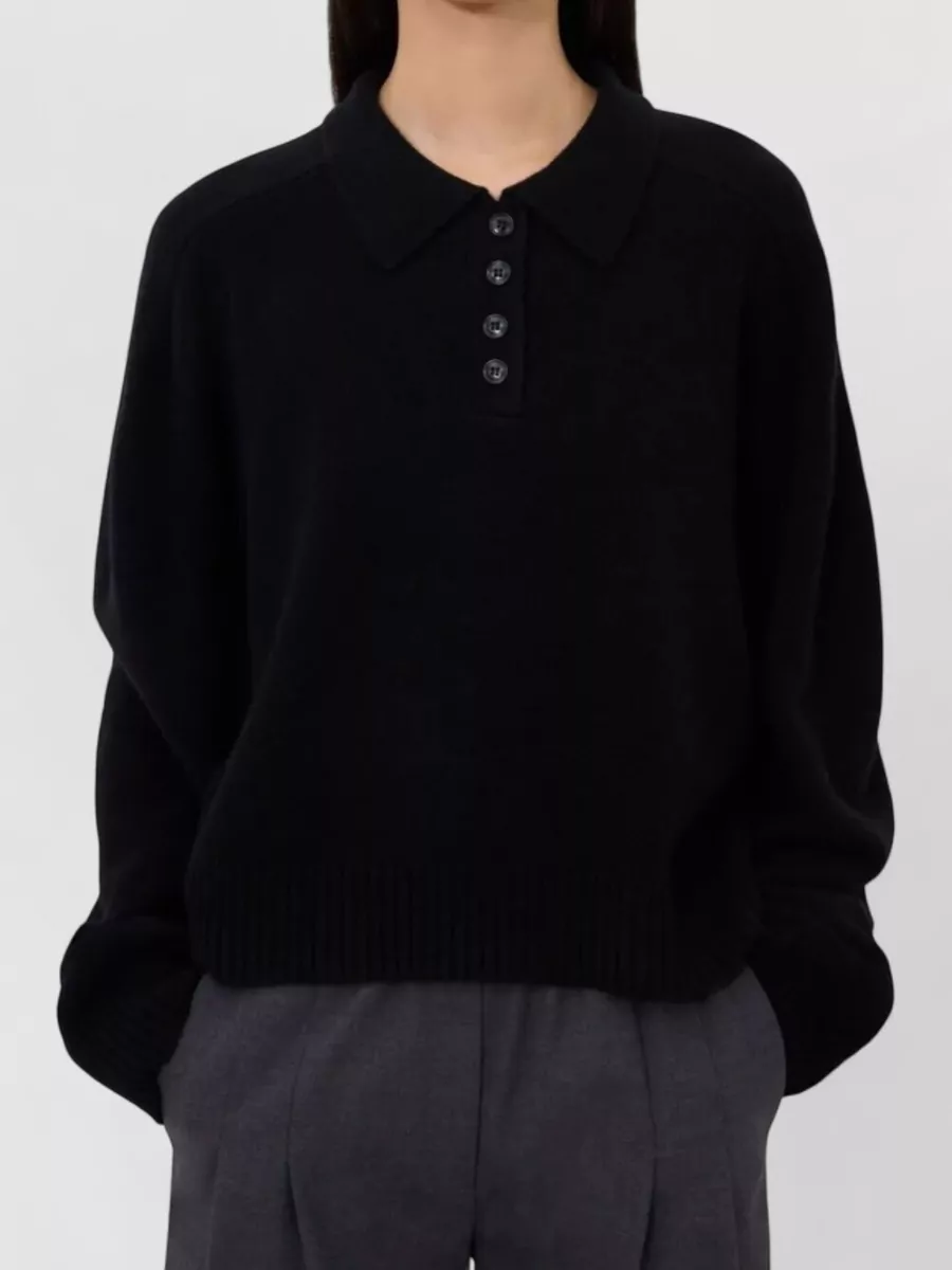 Loulou Studio Cashmere Buttoned Jumper