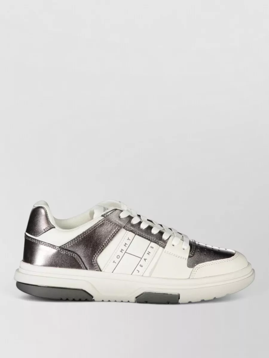 Tommy Hilfiger Leather Low-Top Sneakers