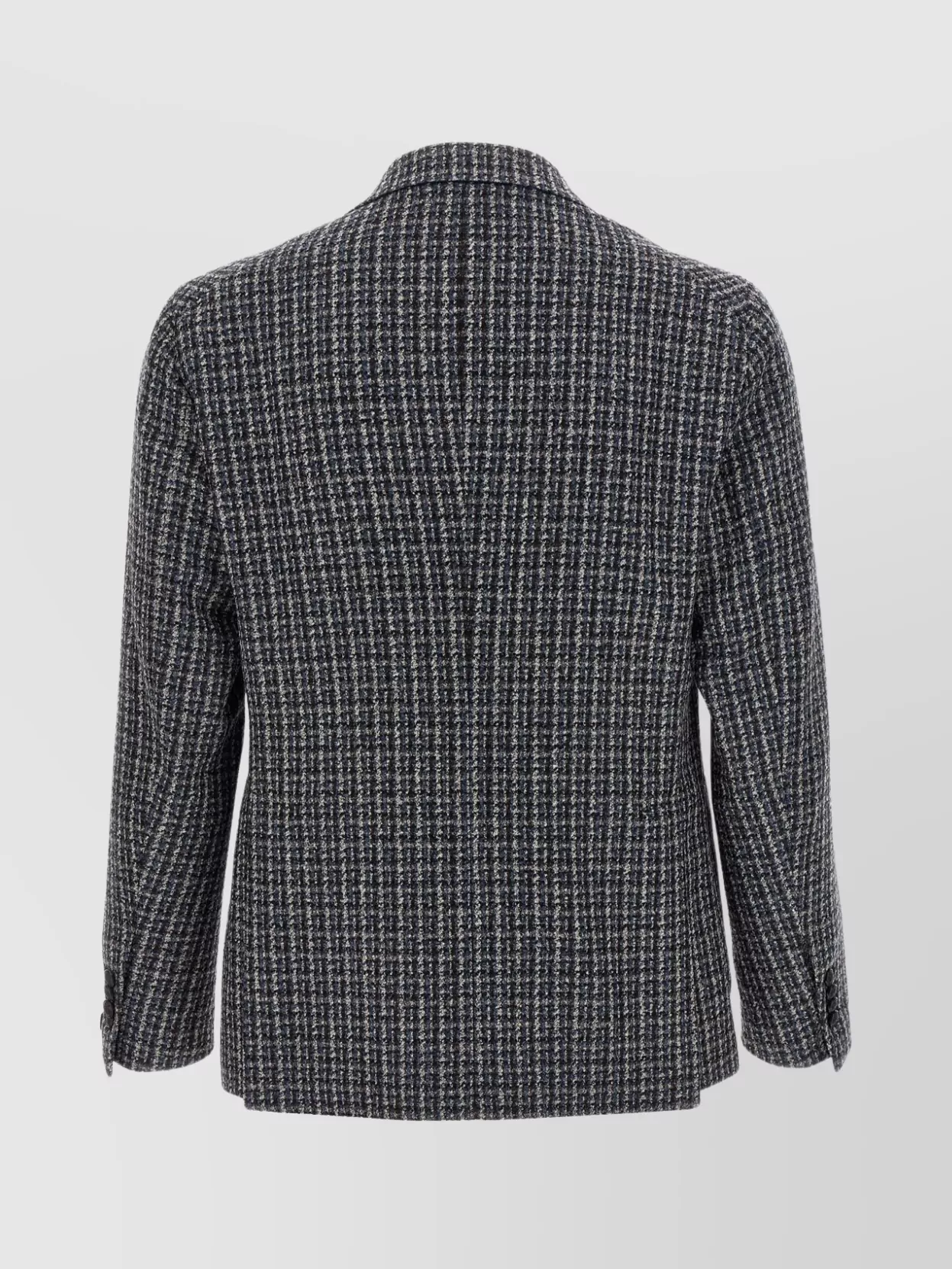 Tagliatore Tweed Blazer Featuring Notch Lapel