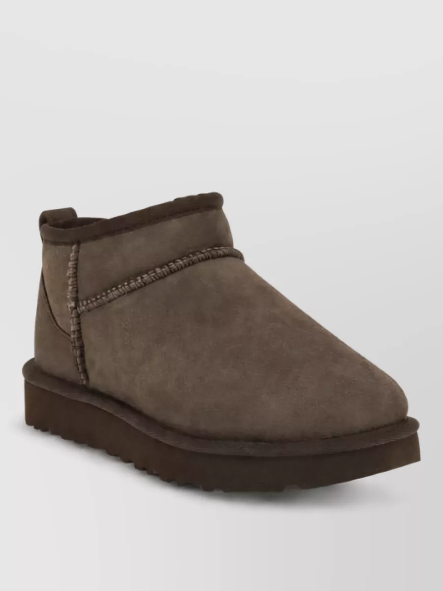 Ugg suede leather ankle boots