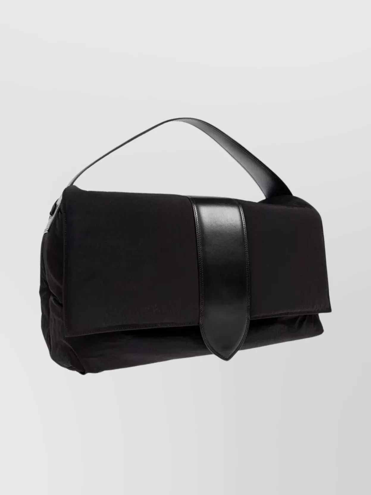 Jacquemus Padded Tote Bag With Leather Trim