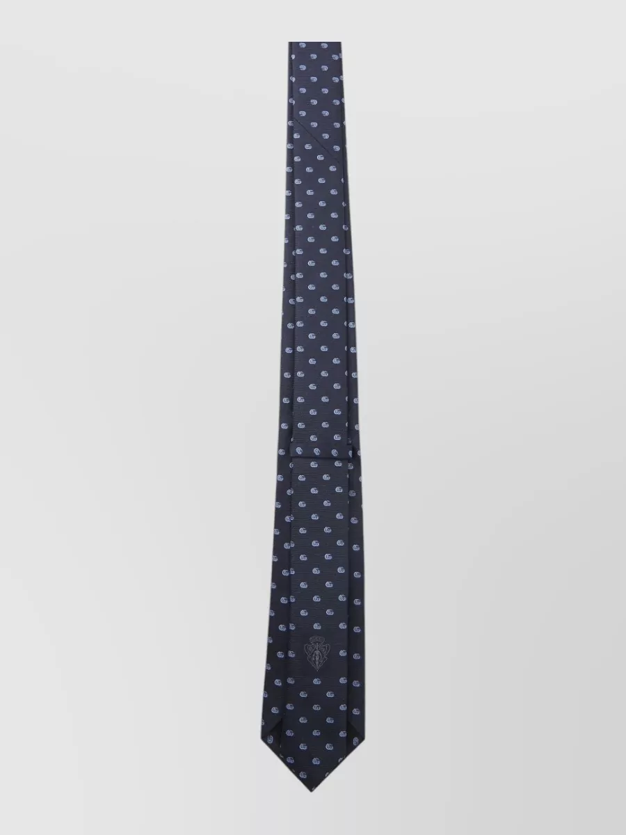 Gucci silk jacquard tie
