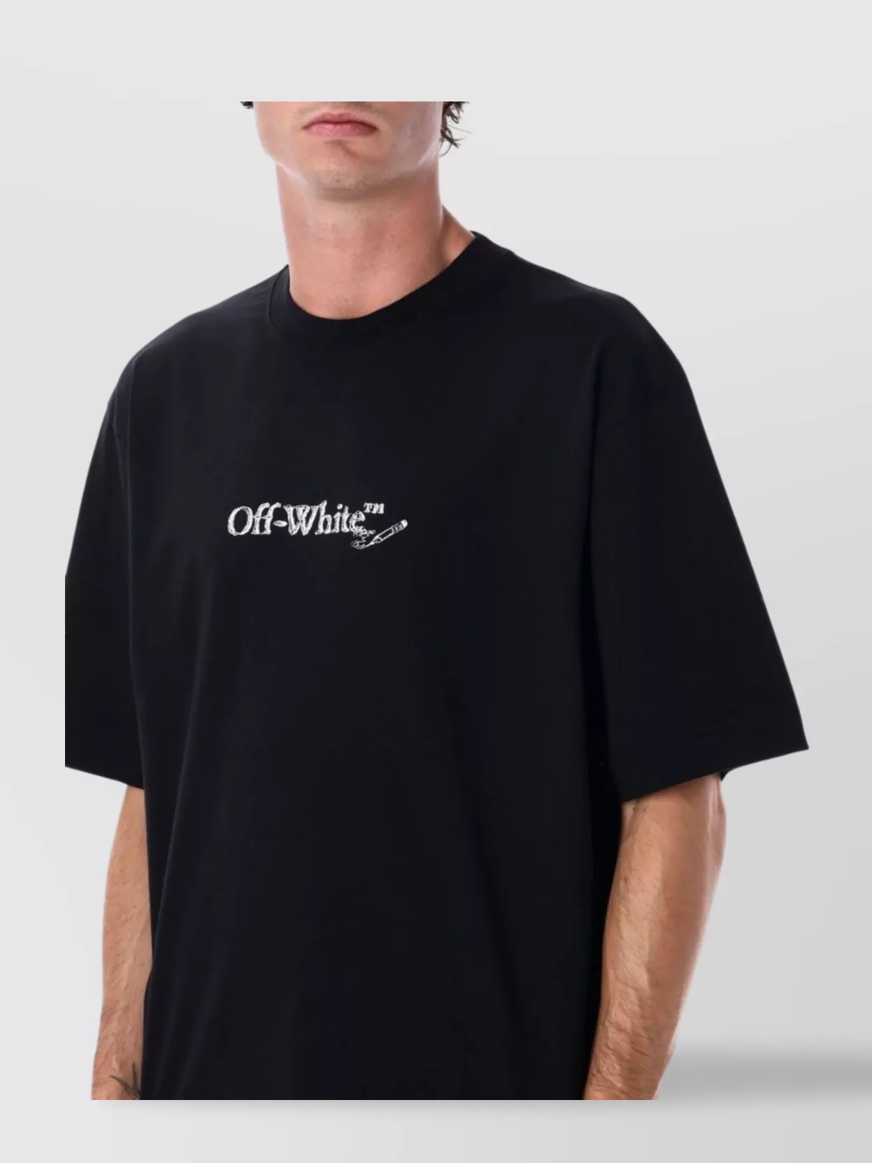 Off-White Graphic Print Short Sleeve Skate T-Shirt