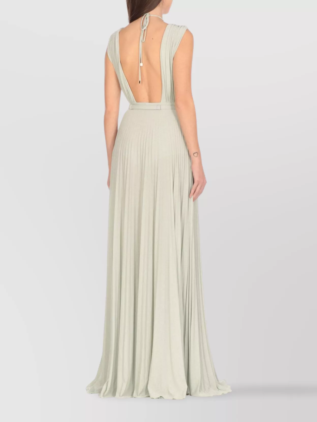 Elisabetta Franchi Crew Neckline Knee Length Dress