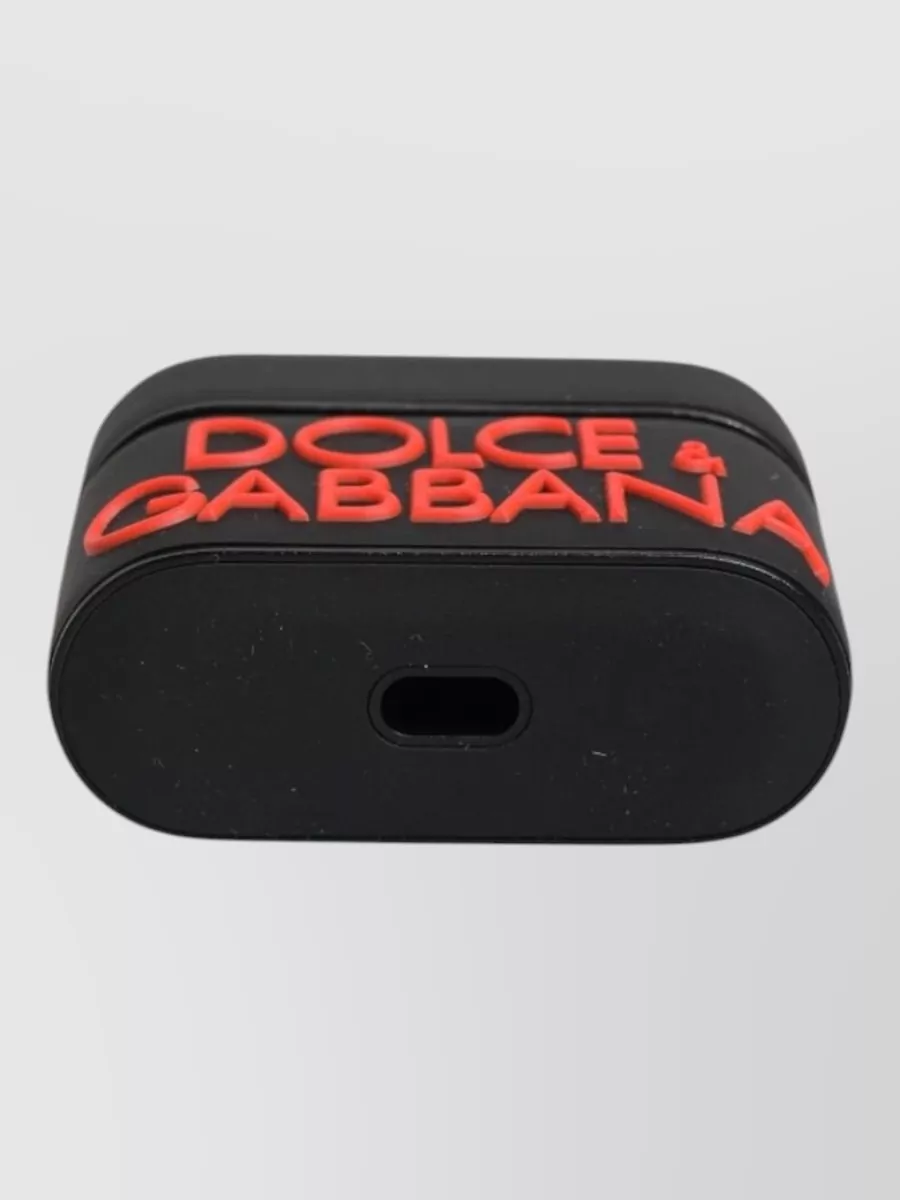 Dolce&Gabbana Logo-Embossed Silicone Airpods Case