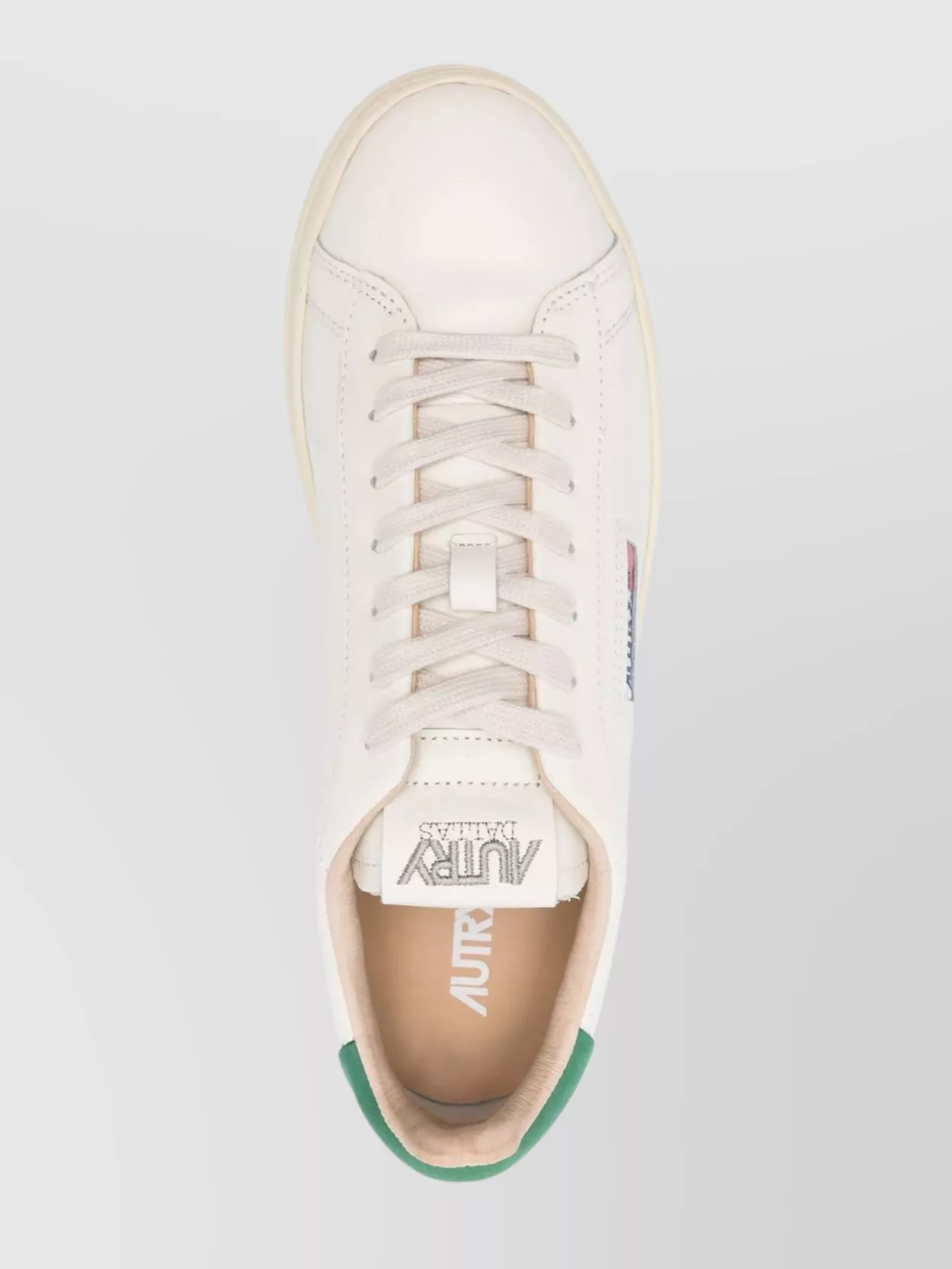 Autry Low-Top Rubber Sole Sneakers With Perforated Detailing