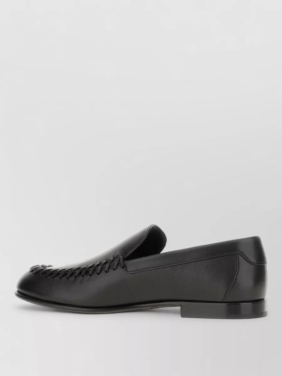 Fendi Leather Loafers