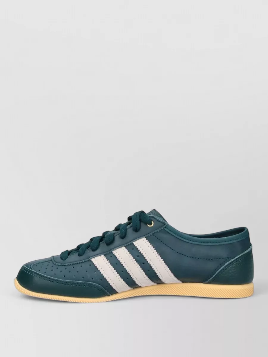 Adidas Leather Low-Top Lace-Up Sneakers