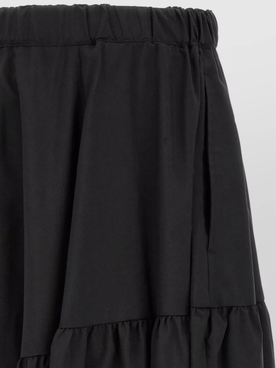 Comme Des Garçons Paneled Barrel-Leg Trousers