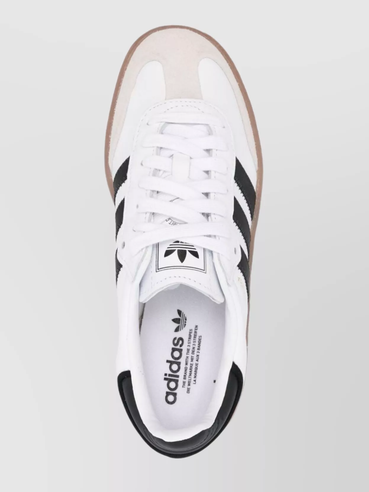 Adidas Platform Samba Sneaker Gum-Rubber Sole
