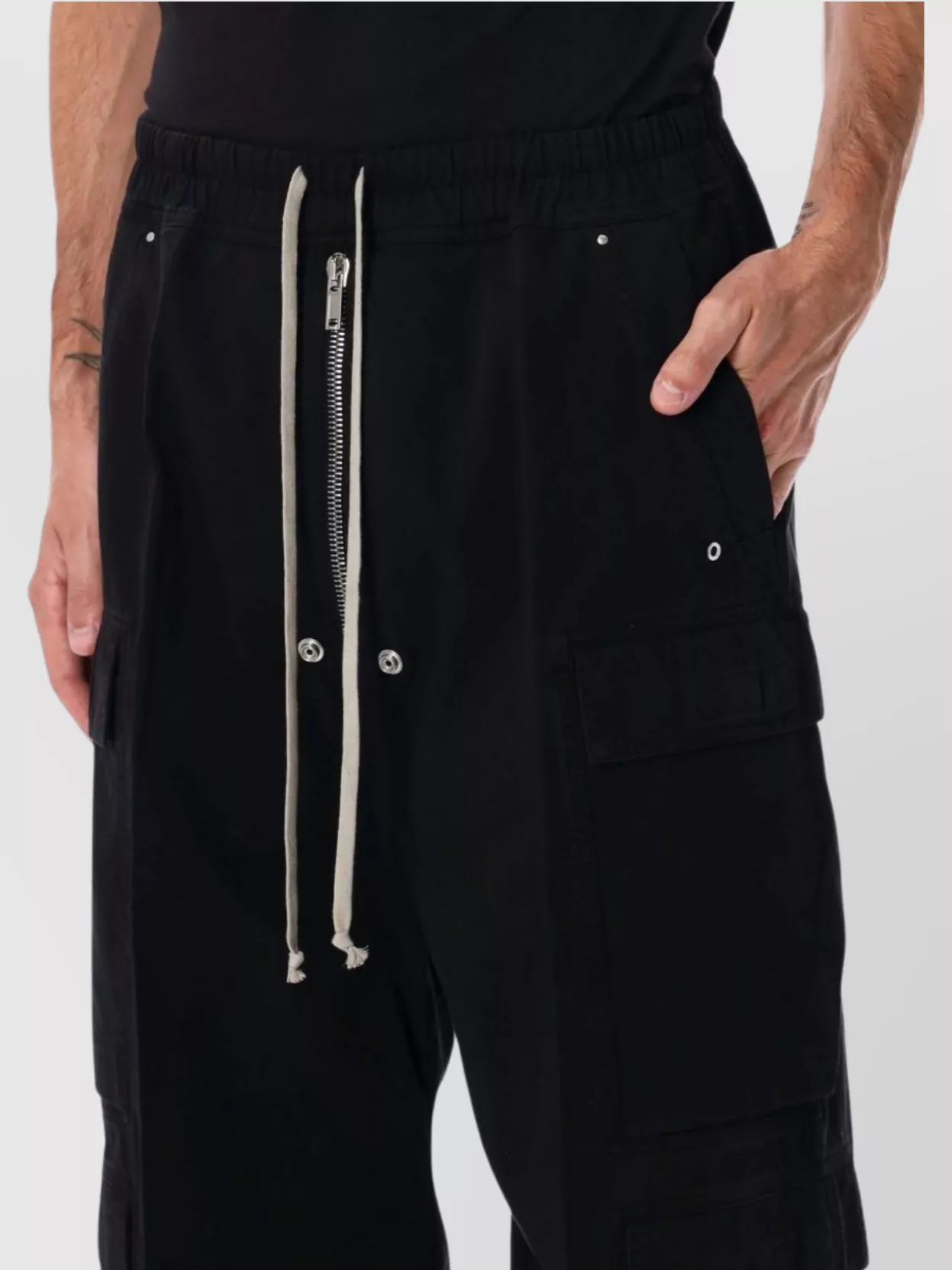 Rick Owens Drkshdw Jumbo Cargo Trousers Wide Leg