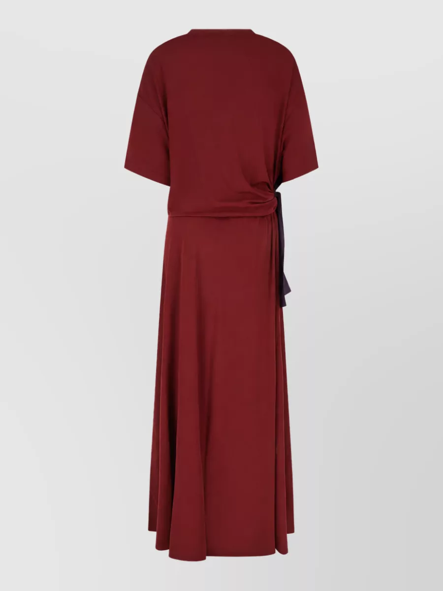 Balenciaga Crepe Maxi Dress