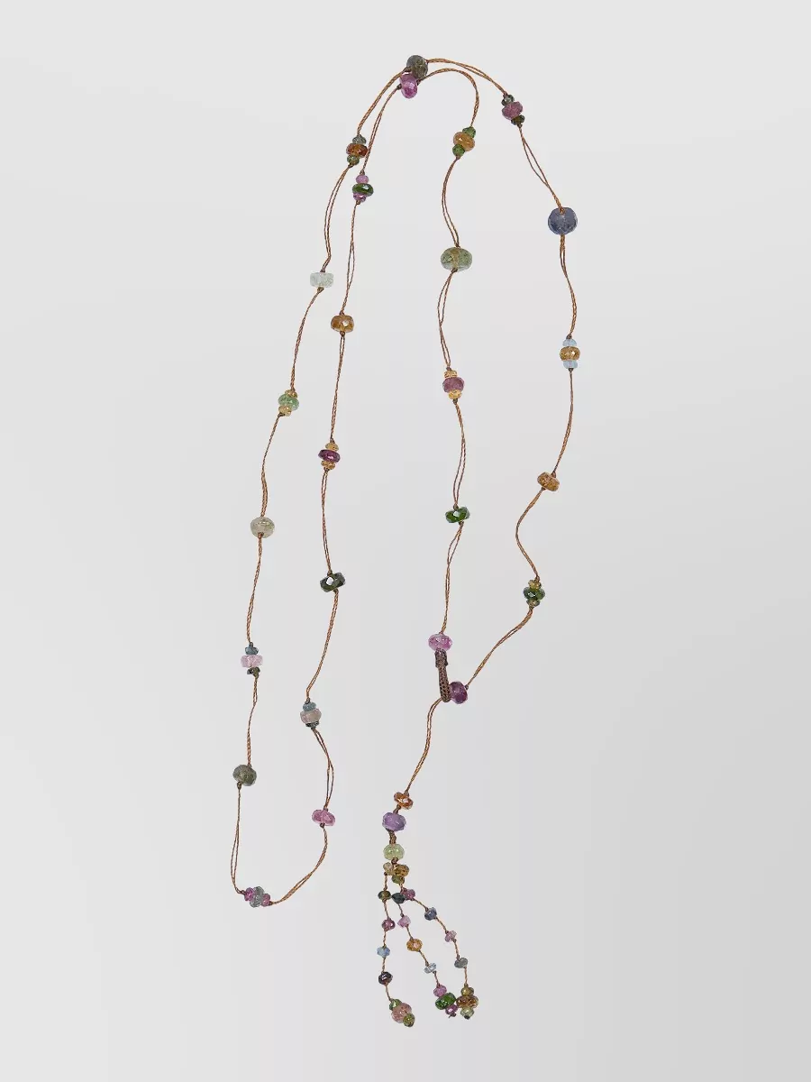 Sharing quartz pendant necklace