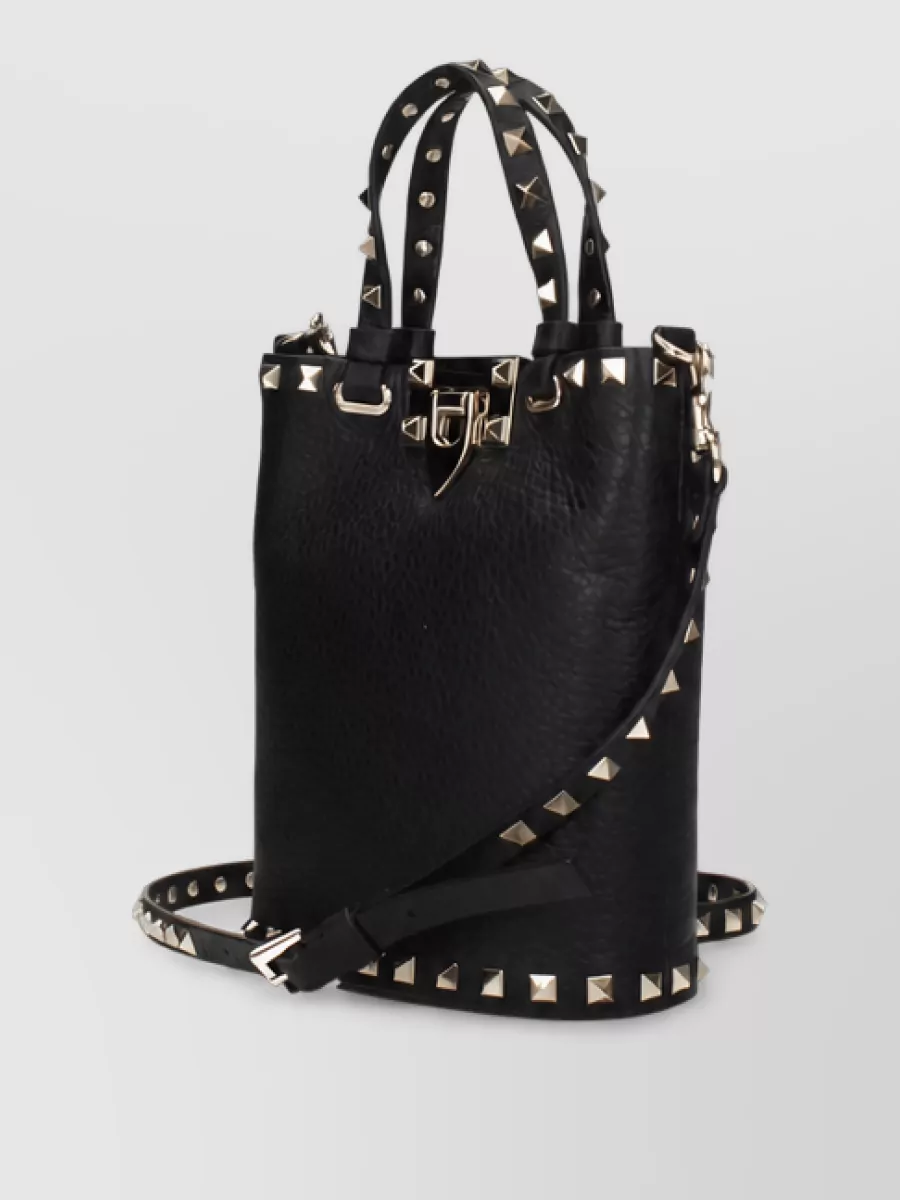 Valentino Garavani Leather Bucket Bag