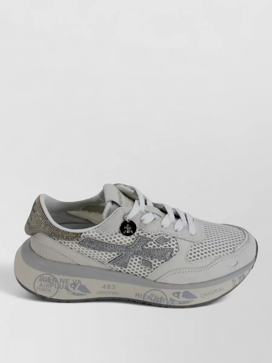 Premiata Leather Low-Top Sneakers