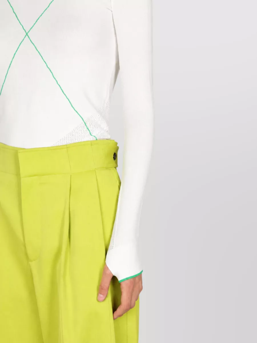 Bottega Veneta Contrast Stitch Sweater