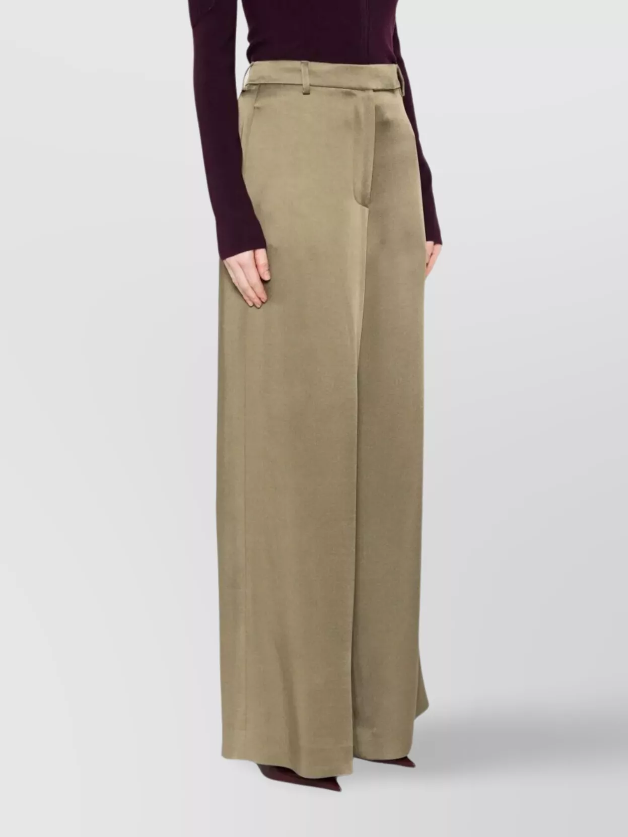 Dries Van Noten Wide Leg Pants Pockets
