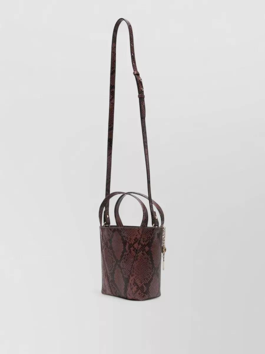 Chloé chloé spin leather shoulder bag