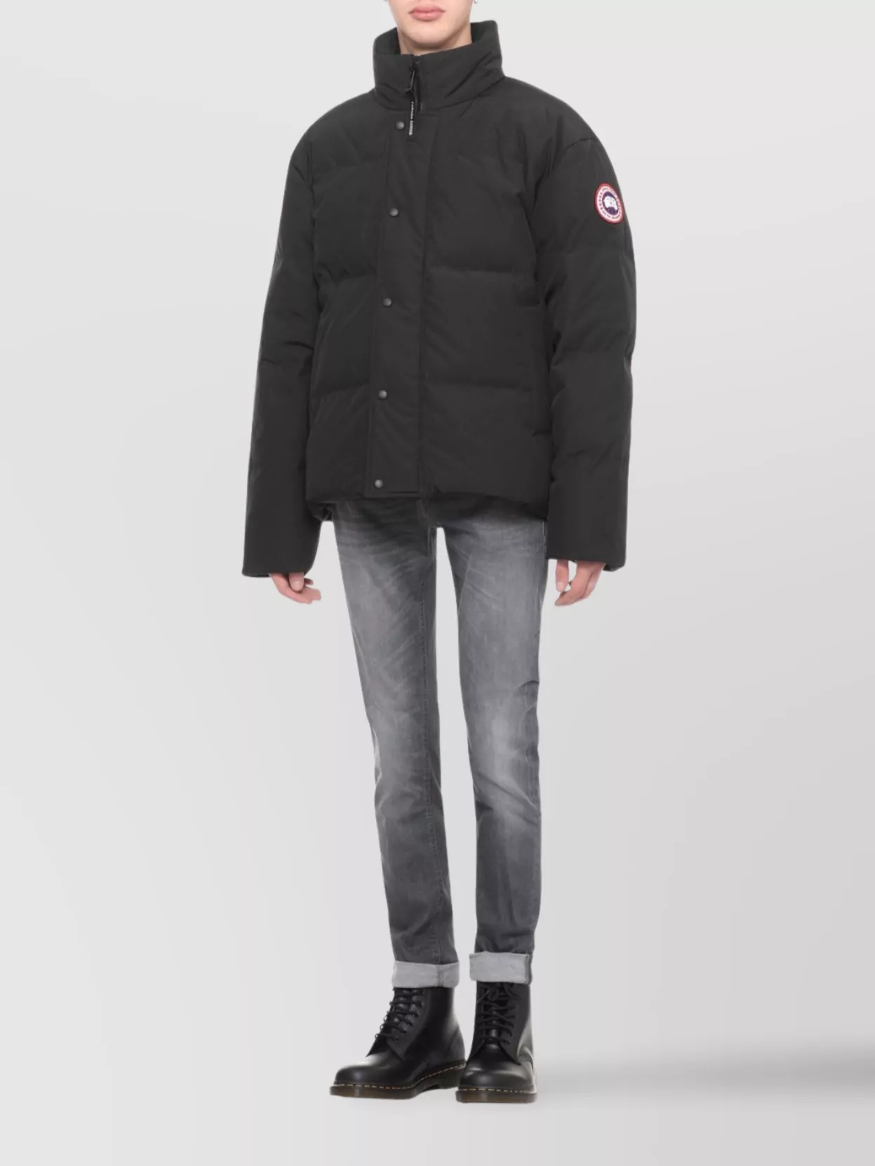 Canada Goose Short Puffer Jacket High Neck