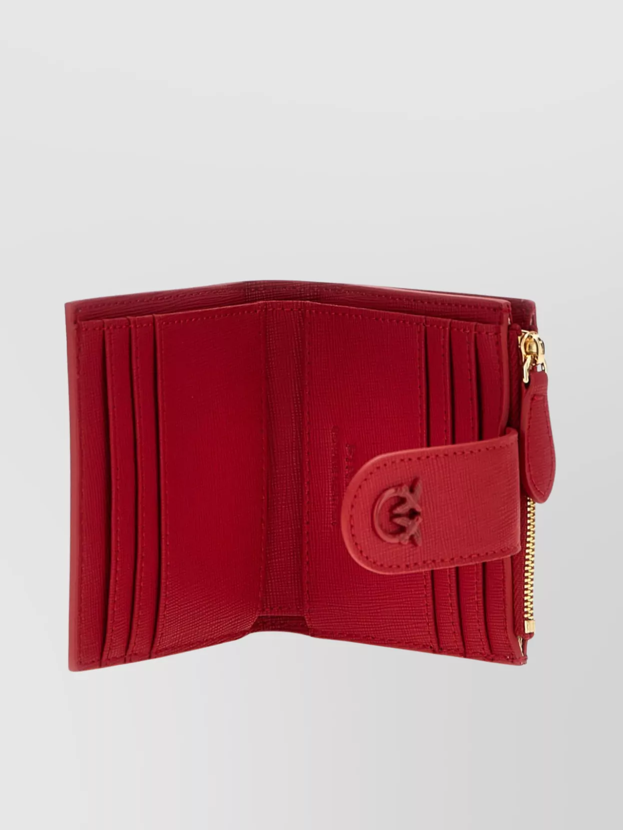 Pinko Compact Textured Wallet For Multiple Uses