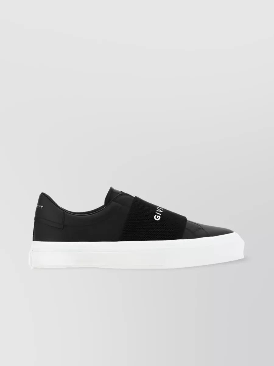 Shop Givenchy City Sport Elastic Band Sneakers In Black