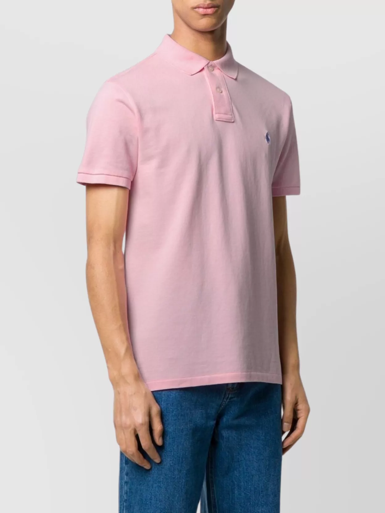 Ralph Lauren Knit Logo Polo Side Slits