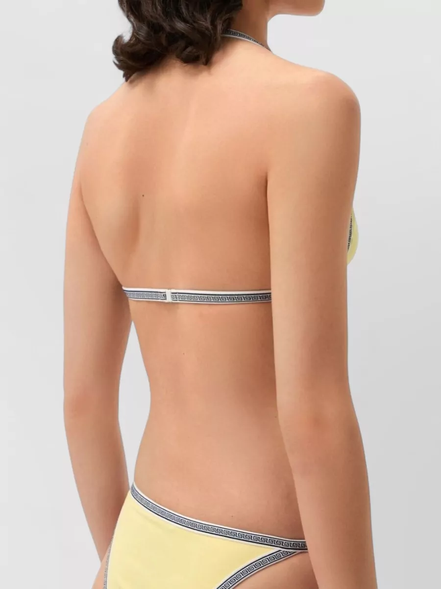 Versace Triangle Bikini Top