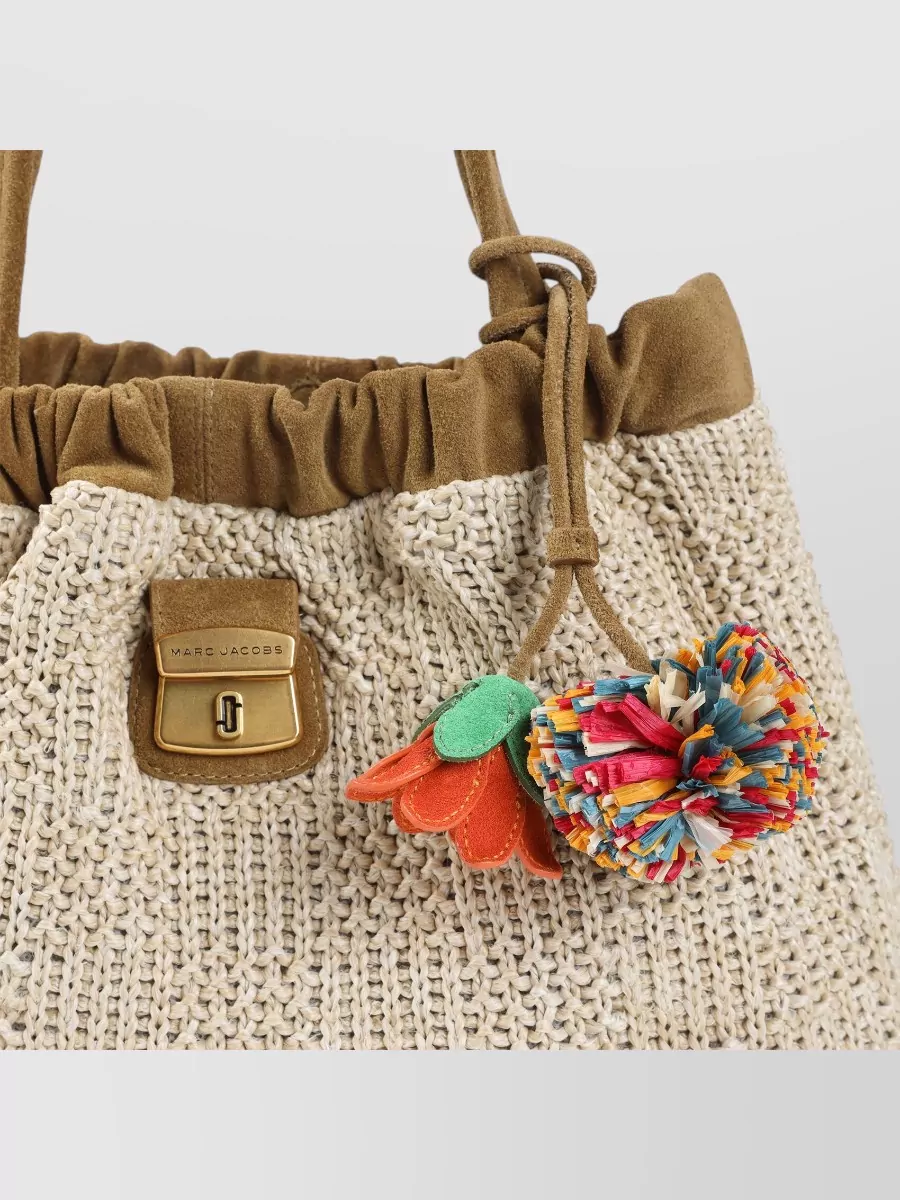 Marc Jacobs Suede Leather Tote Bag