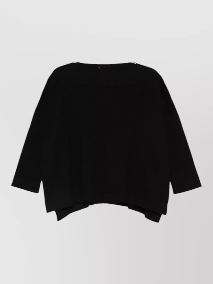 Daniela Gregis Cotton Boat Neck Jumper