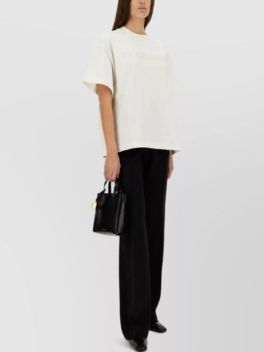 Jil Sander Logo Print T-Shirt