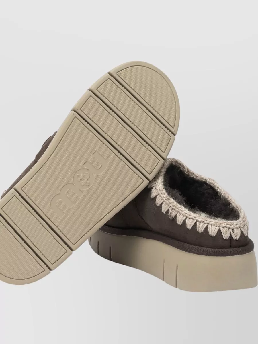 Mou Sheepskin Slippers