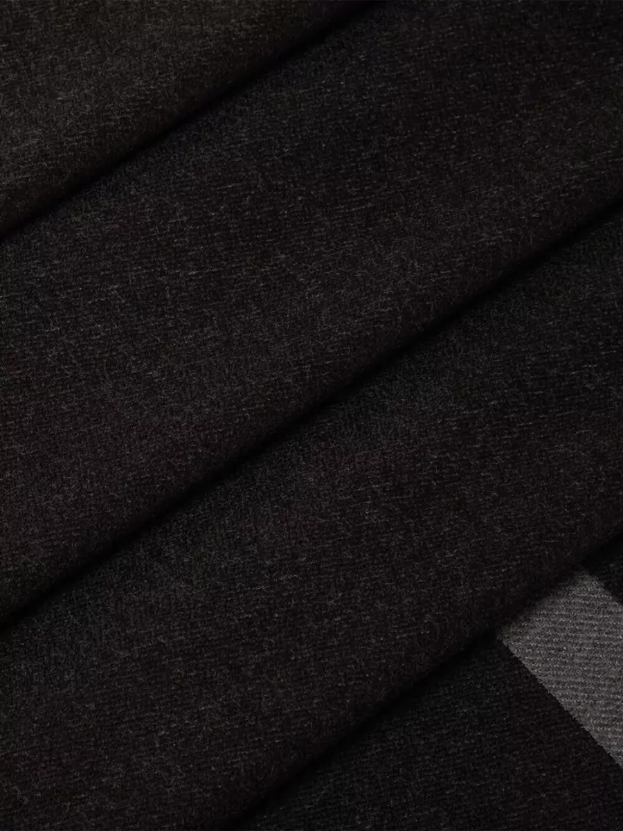 Fendi Fine-Knit Logo-Jacquard Scarf