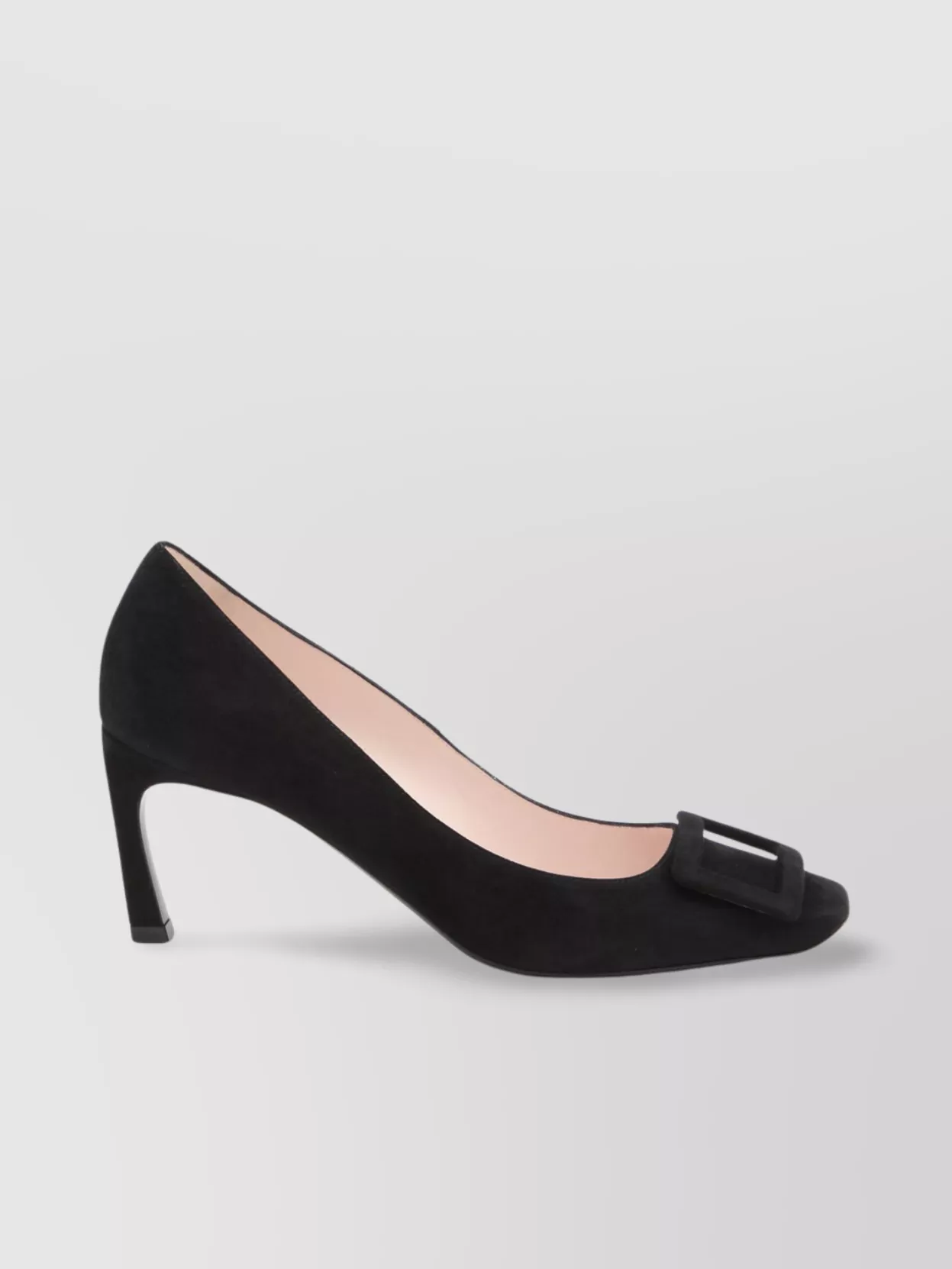 Roger Vivier 70mm Buckle-embellished Suede Pumps