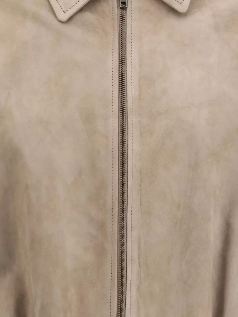 Salvatore Santoro Suede Bomber Jacket
