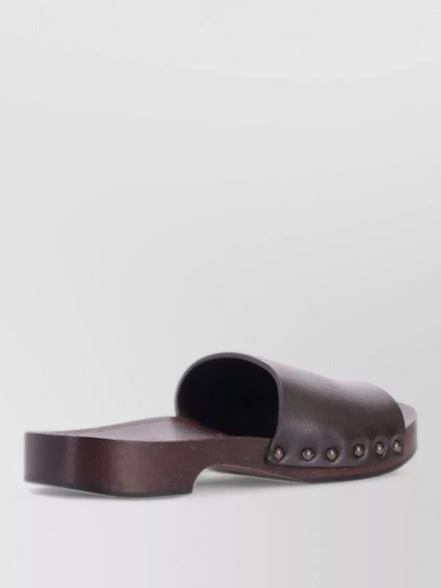 La Rose Leather sandals