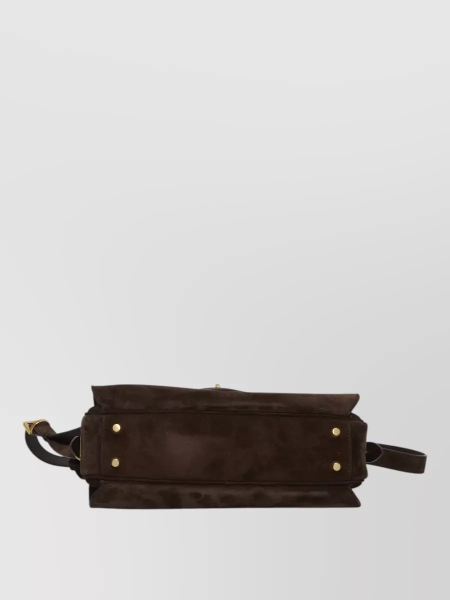 Balenciaga Le 7 Medium Leather Shoulder Bag